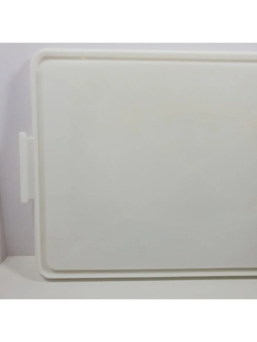 Tupperware Rectangular Cake Taker Base Replacement Vintage White #622